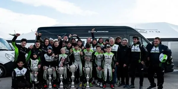 Gran inici de temporada del MCD Creixell amb un títol i quatre podis en la 12a Hivern Karting