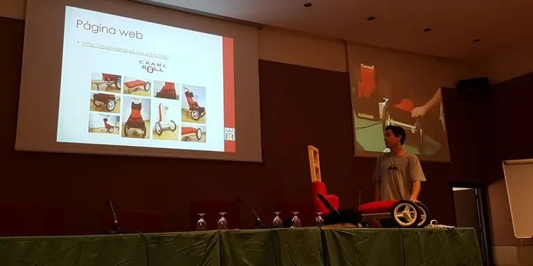 El treball “Crawl & Roll” de Pere Valls, guardonat amb un tercer premi al certamen Jóvenes Investigadores