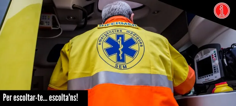 Dues persones ferides en un accident de trànsit a Sant Quirze Safaja