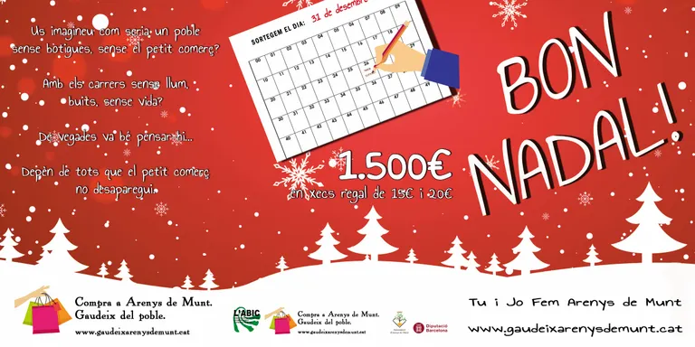 Continua la campanya de l’Associació de Botiguers i comerciants amb el sorteig de la Grossa de Nadal, aquest 31 de desembre