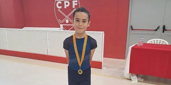 L’altafullenc Jon Andolz es proclama campió en el Nivell 3 Aleví de la Copa Catalunya de Patinatge Artístic