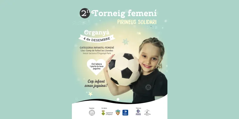 El Futbol Club Pirineus organitza el segon Torneig Pirineus Solidari 'Cap infant sense joguina'
