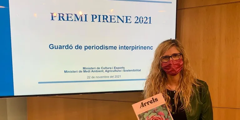 Els Premis Pirene atorguen una menció a Eva Clausó per un reportatge sobre Eulàlia Torras