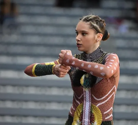 La patinadora calderina Elna Francès tanca la primera temporada com a júnior amb un sisè lloc al Campionat d'Europa