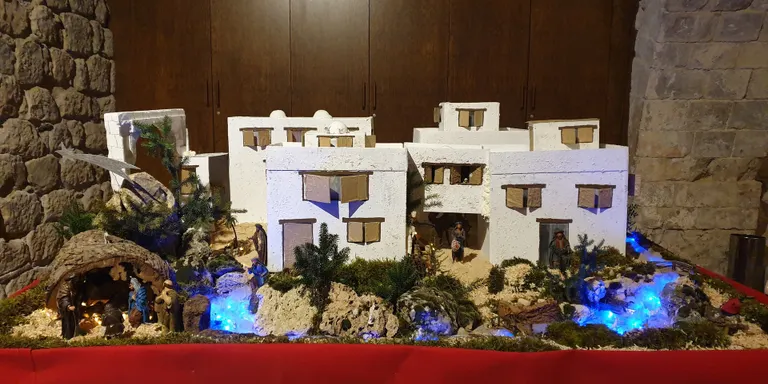 L'església de Santa Maria d'Organyà acull el seu tradicional pessebre