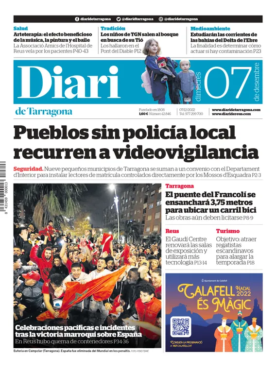 Consulta les portades dels diaris d'aquest 7 de desembre
