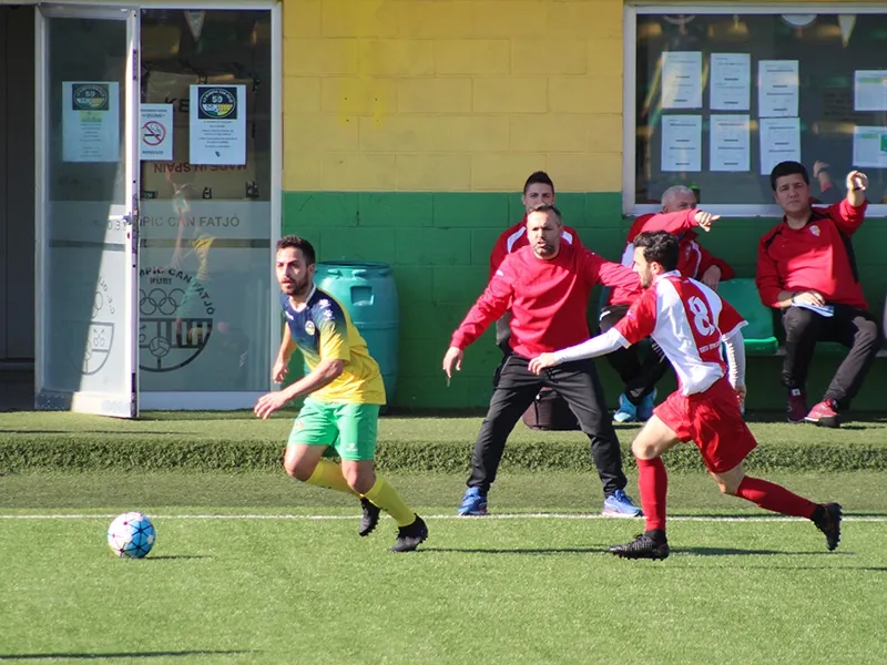 Partit força disputat el que es va veure a Can Fatjó