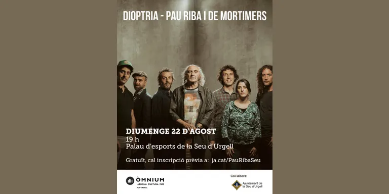 Pau Riba i De Mortimers, en concert a la Seu d'Urgell