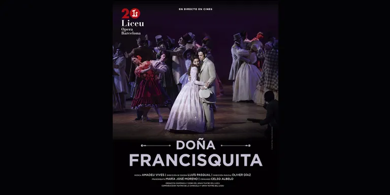 Cinemes Guiu continua amb la projecció d'espectacles en directe amb 'Doña Francisquita'