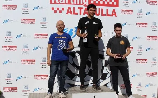 Arturo López es proclama campió del VII Campionat Amateur del Kàrting Altafulla