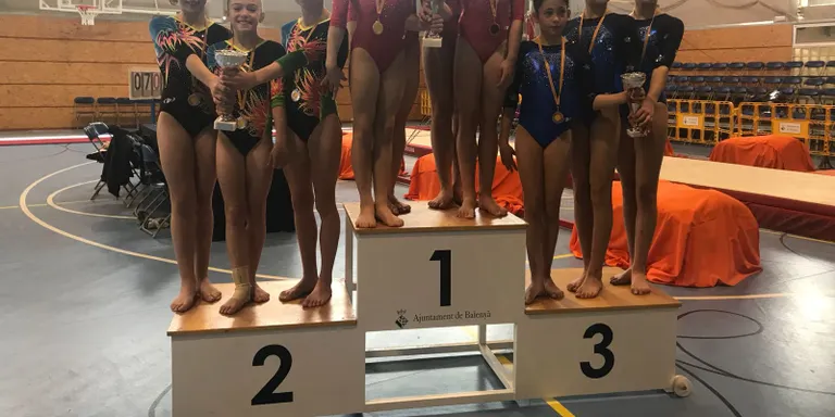Èxit de participació d’AGAV a la primera fase de la Copa Catalana de Gimnàstica