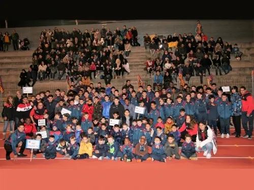 La presentació dels equips es fa coincidint amb la benvinguda al Pare Noel cada desembre / Foto: Da