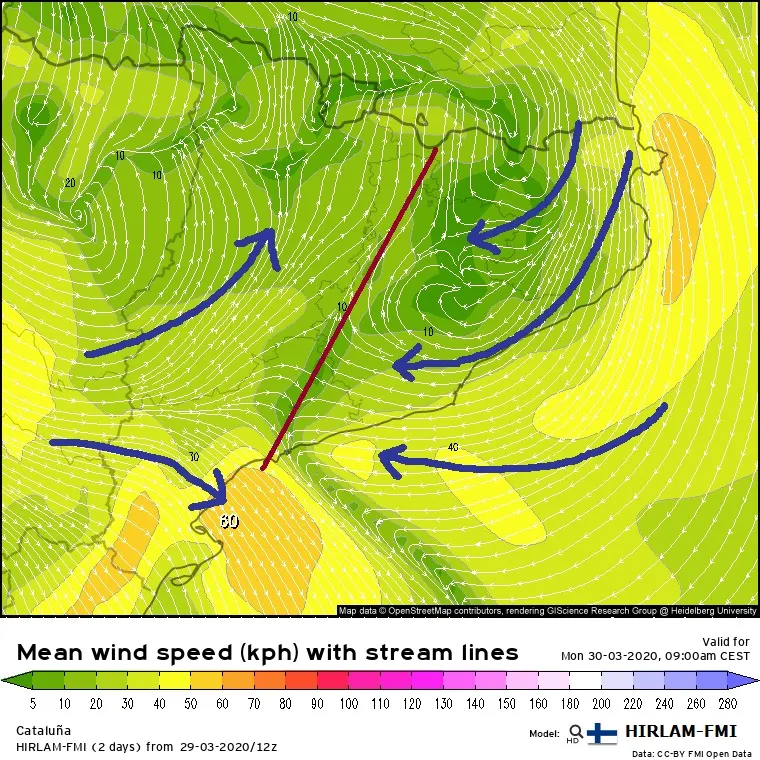Setmana de mal temps, temporal marítim i fred