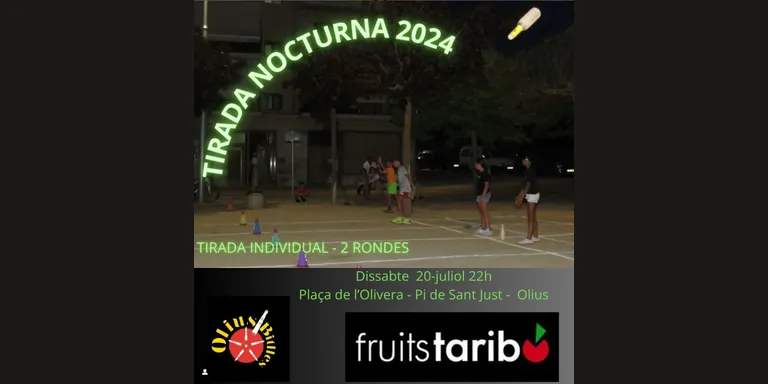 L'Olius Bitlles celebra demà dissabte la seva tirada nocturna