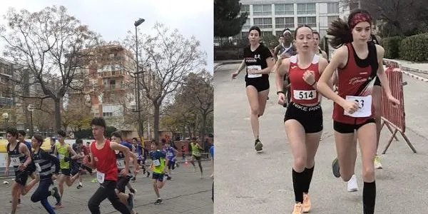 Els atletes Miguel Serra i Emma Vendrell es proclamen campions de la lliga de cros del CET en categoria Cadet i Infantil