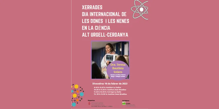 Xerrades sobre dones i ciència als centres educatius de la Seu d'Urgell