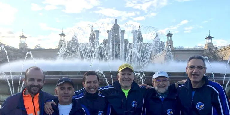 Corredors de Pineda participen a la 41ena Marató de Barcelona