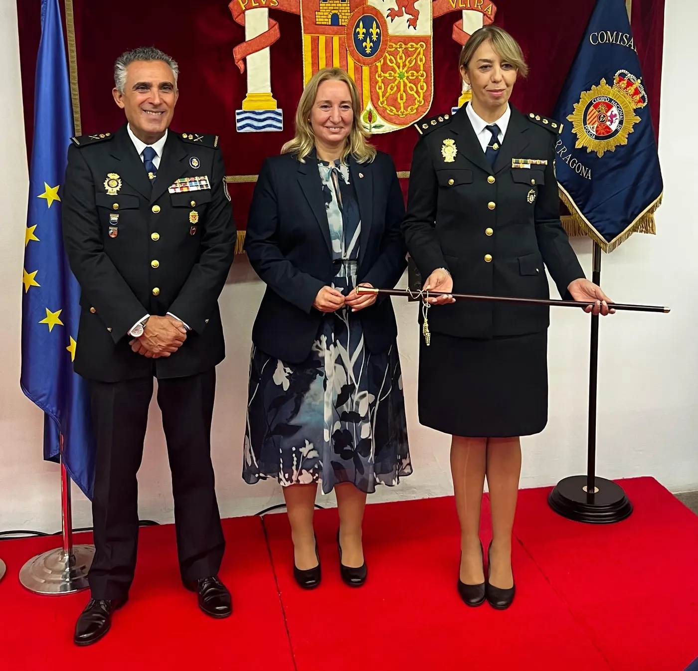 Alicia Vicente Tamames, primera dona que ocupa el càrrec de Cap Provincial de la Policia Nacional a Tarragona