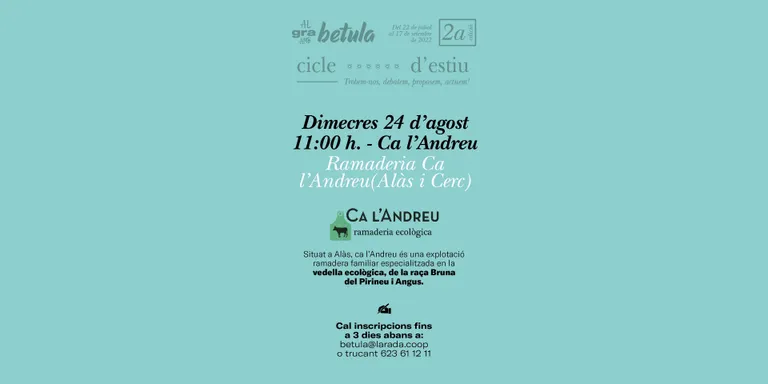 El projecte Betula organitza visites a explotacions agràries de l'entorn del Cadí