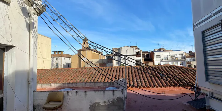 L'episodi de fortes ventades tomba l'antena de Ràdio Morell