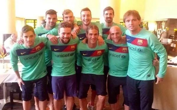 Llorenç Gómez viatja amb el FC Barcelona a Qatar en la primera estada de preparació de la pretemporada