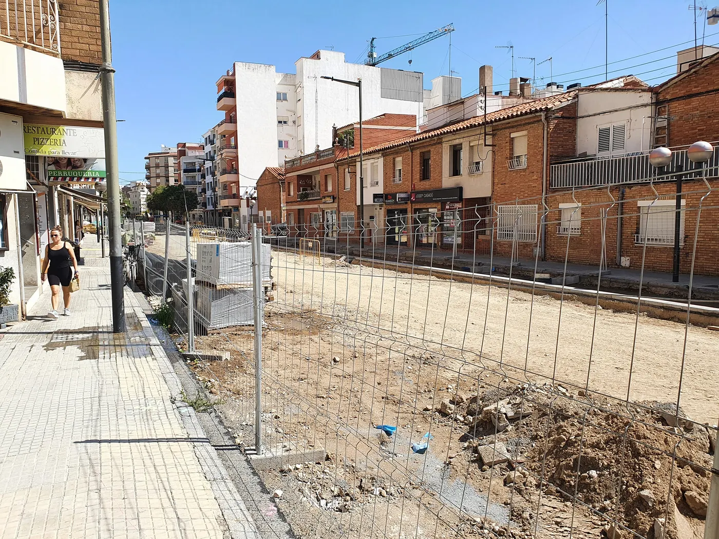Oliver Klein: “Estem treballant per poder obrir al públic la Rambla Jaume I abans d’acabar l’any”