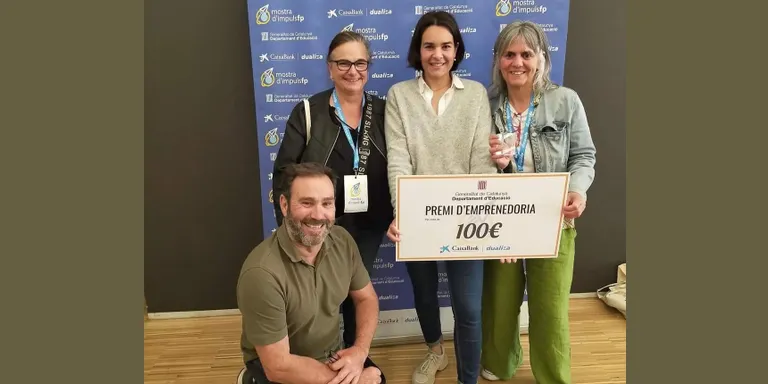 El projecte 'Muntem una cooperativa' dels PTT d'Arenys guanya el tercer premi als FPEmprèn