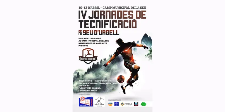 Inscripcions obertes a les Jornades de Tecnificació de futbol a la Seu
