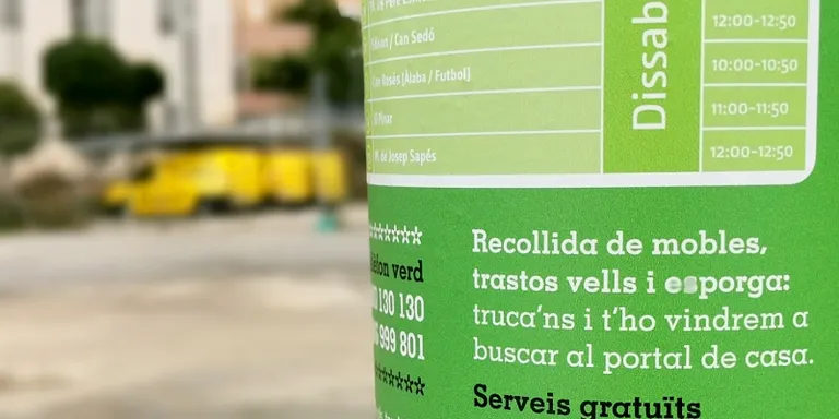 Rubí assoleix el seu màxim de recollida selectiva però continua lluny de la mitjana