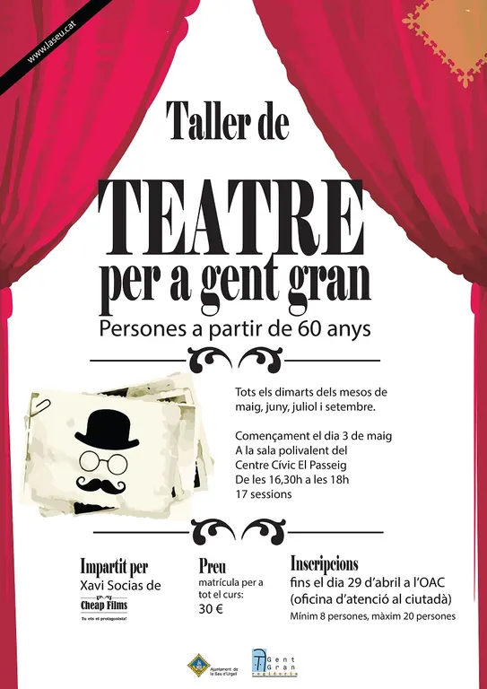 Taller de teatre per a gent gran a la Seu d'Urgell