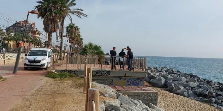 El Consell Comarcal fa una obra de millora a l’estació de bombeig de Vilassar de Mar