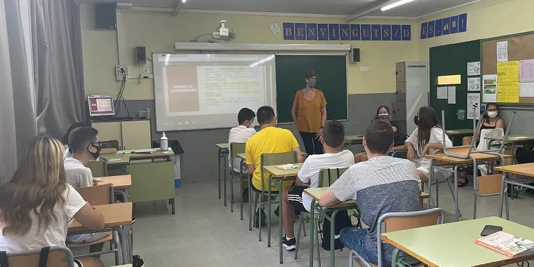 Escoles, instituts i llars d'infants de Pineda: 472 confinats