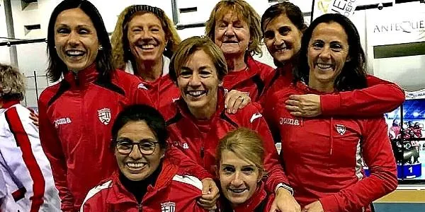 Marta Camps i Maria José Carabante, campiones de la VI Copa d’Espanya de Clubs Màster en Pista Coberta