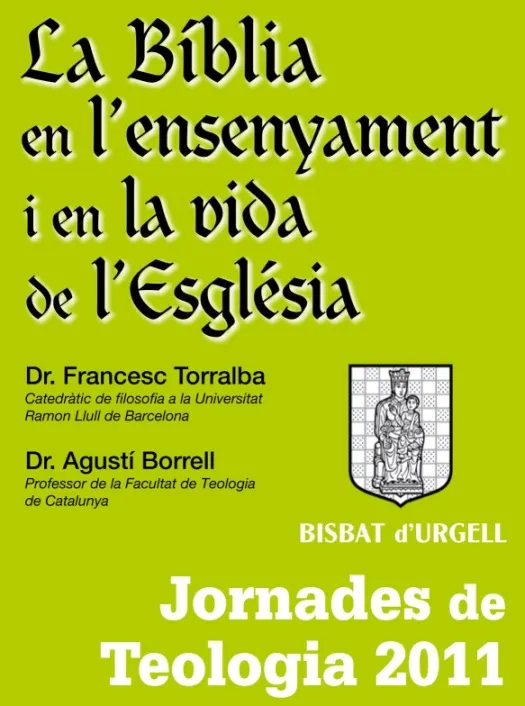 La Seu d'Urgell acull novament les Jornades de Teologia del Bisbat d'Urgell