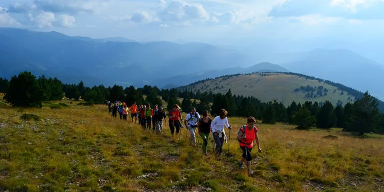 Continua el calendari de sortides de marxa nòrdica a l'Alt Urgell