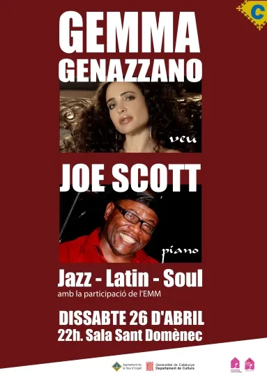 Gemma Genazzano i Joe Scott tornen a actuar a la Seu