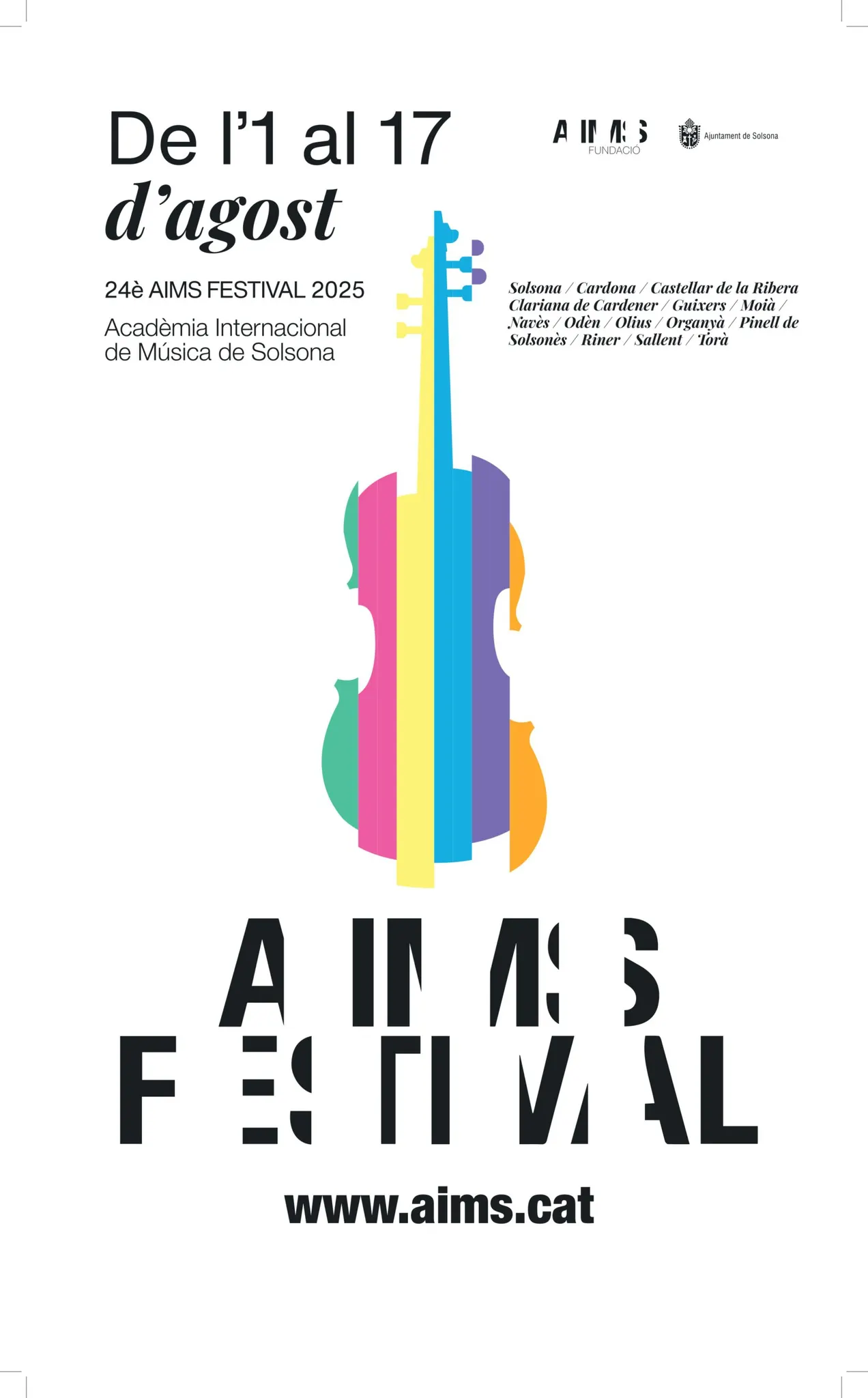 El concert inaugural, el d'orgue i el de la Simfònica, plats forts de l'AIMS a Solsona