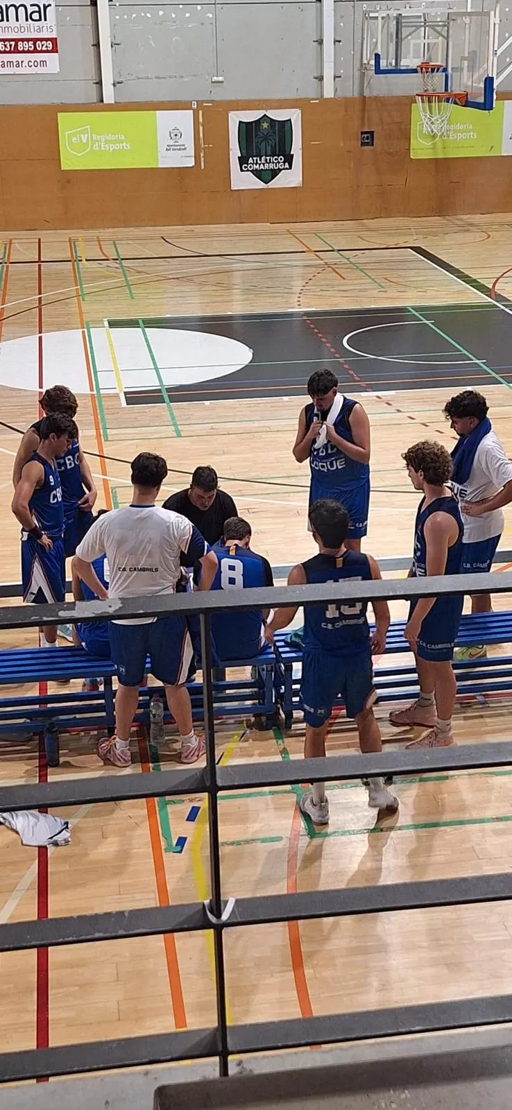 Ensopegada del Pintures Luque CB Cambrils a la pista del TGN Bàsquet B