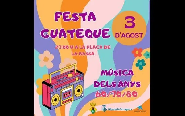 La Pobla de Montornès celebra la festa ‘El Guateque’ aquest dissabte a la plaça de la Bassa