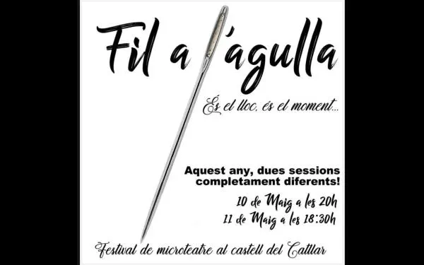 El Castell del Catllar acull el 3r Festival de Microteatre ‘Fil a l’Agulla’ aquest cap de setmana
