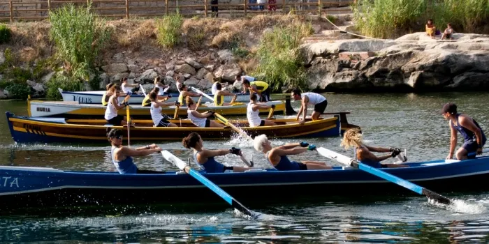 El Club de Rem participa en el Campionat de Catalunya de Llagut