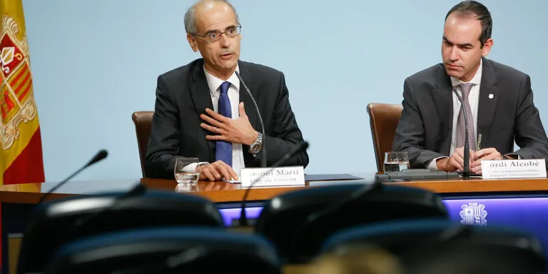 Dimiteix el ministre d'Administracions Públiques d'Andorra, Jordi Alcobé