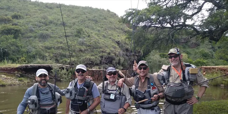 Jordi Fontanals, campió del Mundial Màster de pesca amb mosca per equips