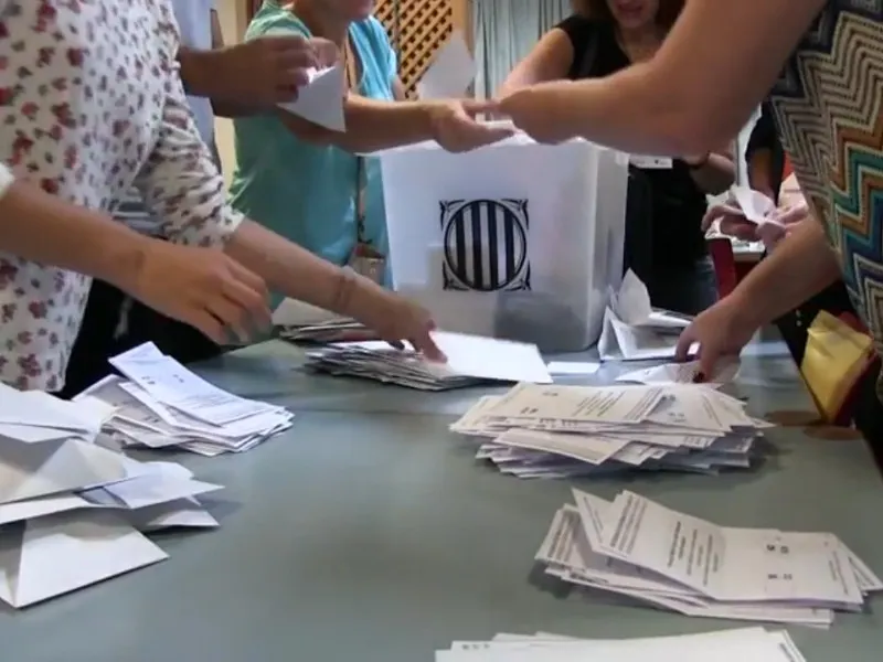 Referèndum de l'1 d'octubre a Rubí. Foto: arxiu