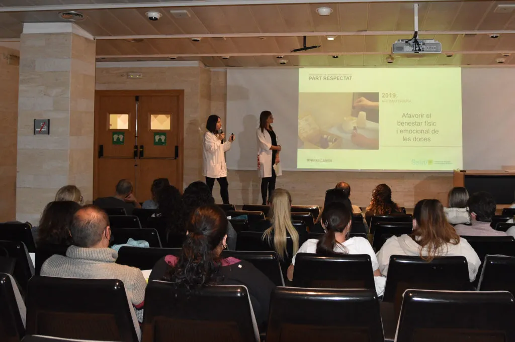 La Corporació organitza visites guiades mensuals a la sala de parts de l'Hospital de Calella per a les embarassades