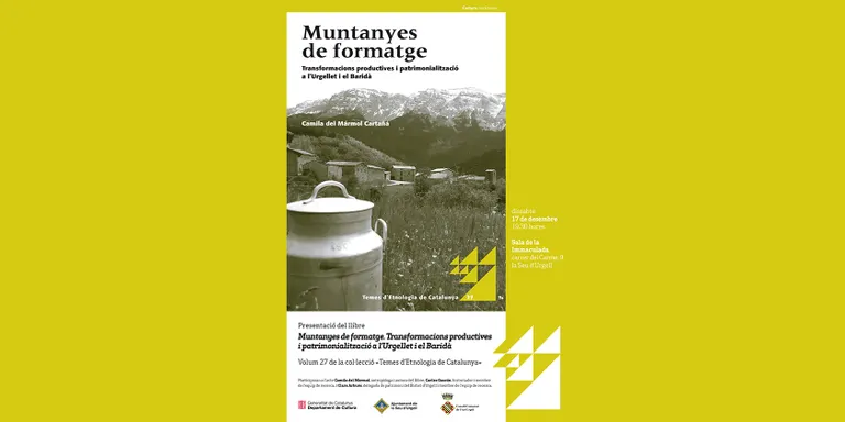 Presentació a la Seu del llibre 'Muntanyes de formatge', de Camila del Mármol