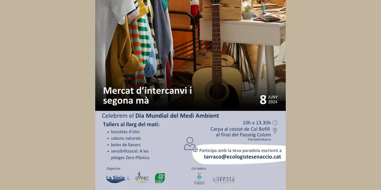 Nova edició del Mercat d'intercanvi i segona mà de Torredembarra