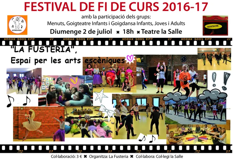 L'espai d'art La Fusteria clou una etapa amb el Festival de Final de Curs