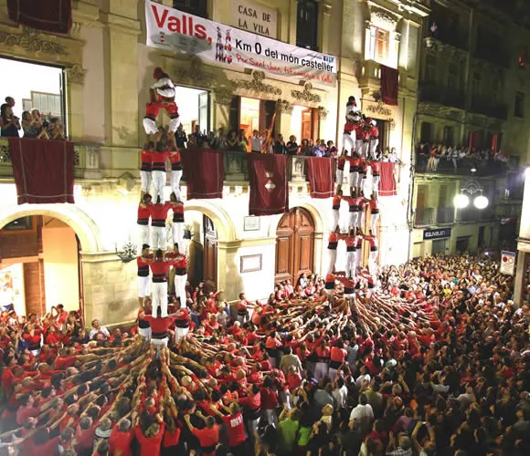 Els Xiquets de Valls destaquen a Vilafranca