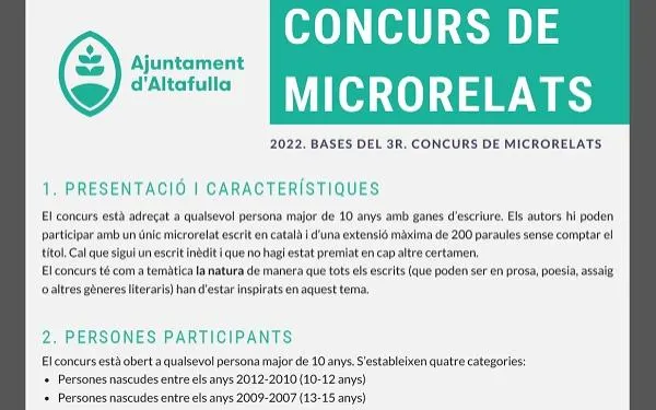 Altafulla fomenta el gust per l'escriptura amb dues propostes per a grans i petits